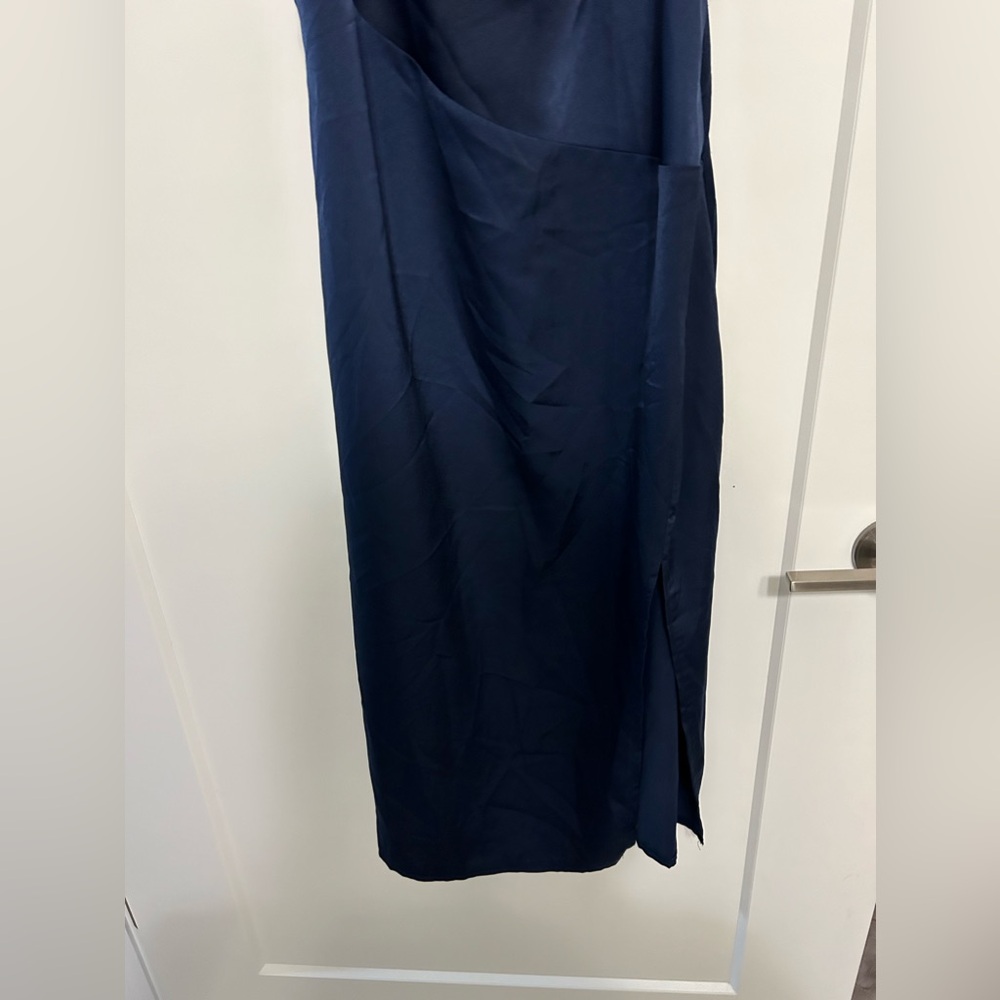 🍁D & M Navy Thin Strap Dress - Picture 3 of 11